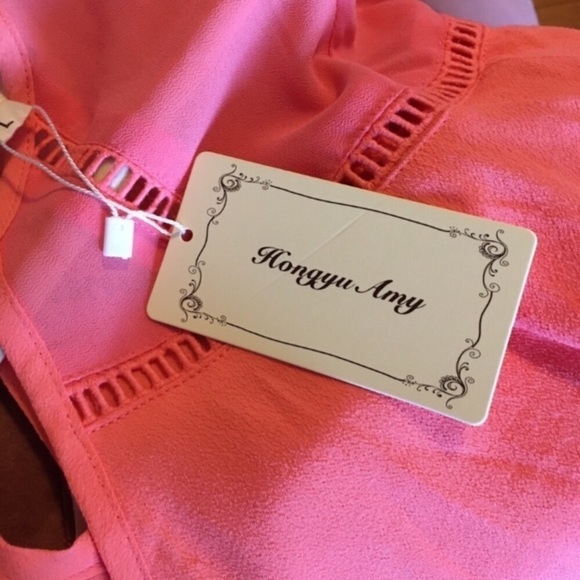 NWT Coral Ruffle Top Southwestern LONG Sleeves - Picture 8 of 8